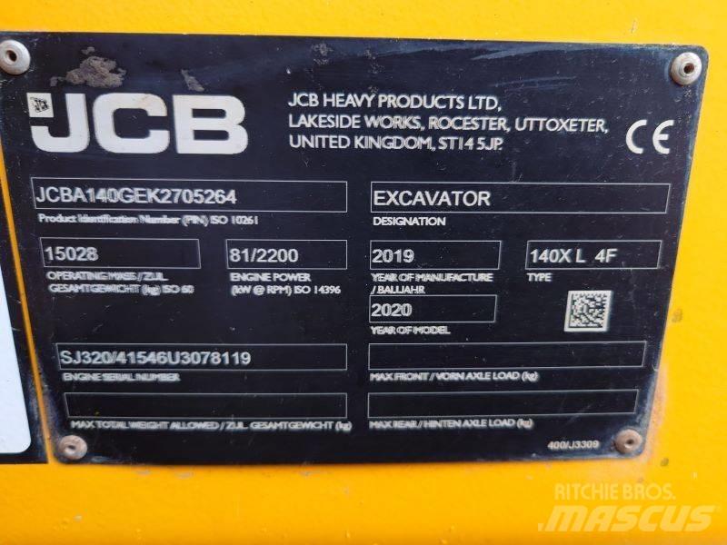 JCB 140X LC Escavadoras de rastos