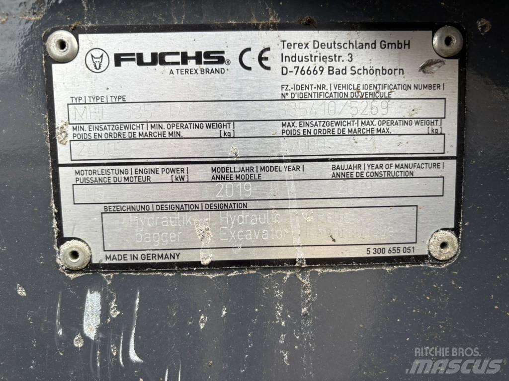 Fuchs MHL 335 Manipuladores de resíduos / indústria