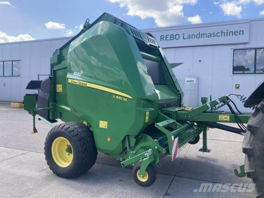 John Deere V461M Enfardadeira de rolos