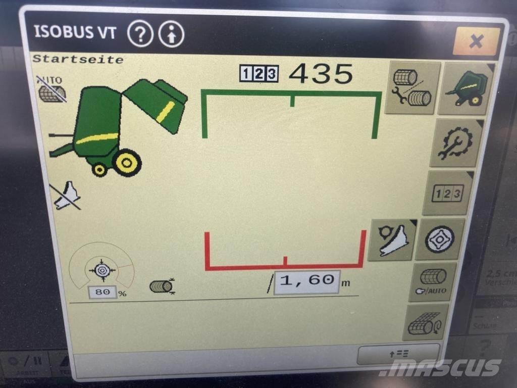 John Deere V461M Enfardadeira de rolos