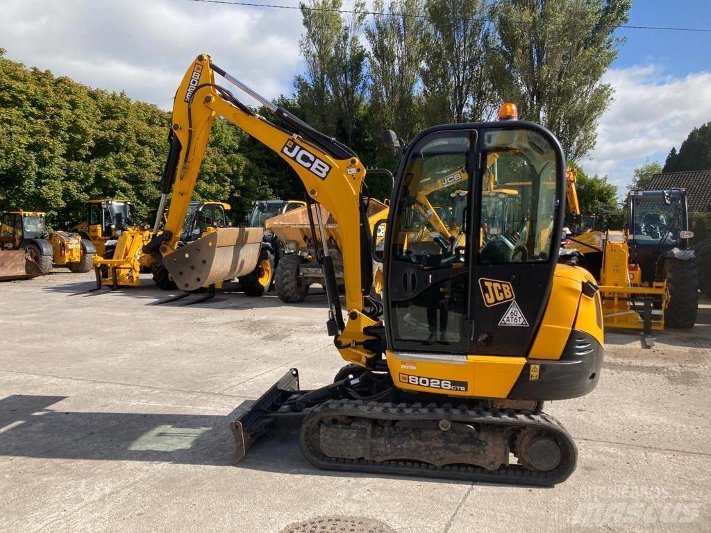 JCB 8026 CTS Mini Escavadoras <7t