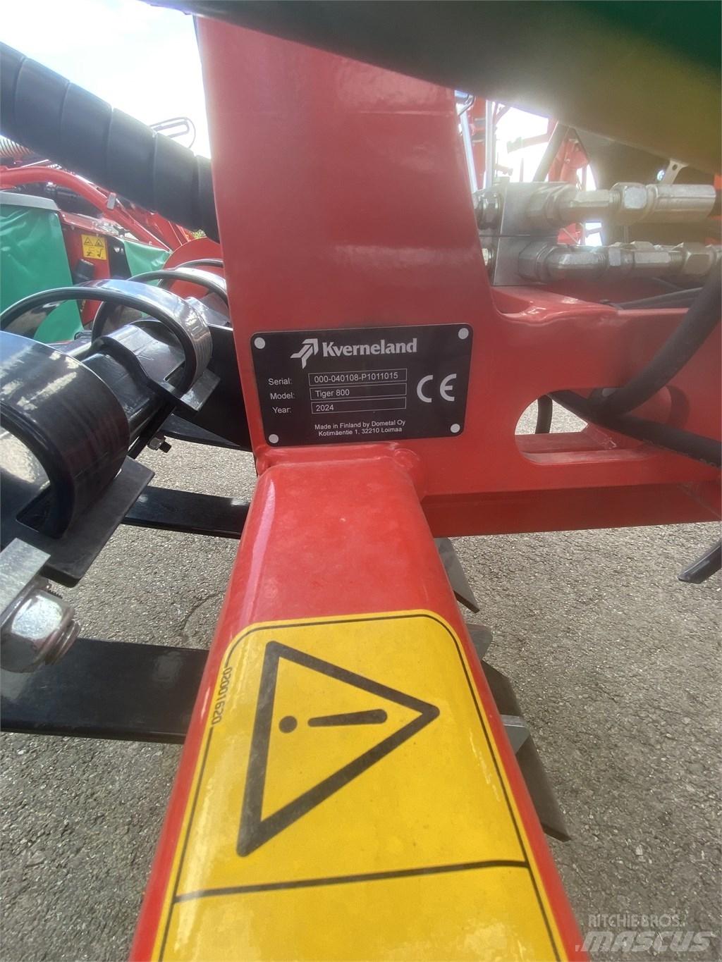 Kverneland Tiger 800 Grades mecânicas e moto-cultivadores