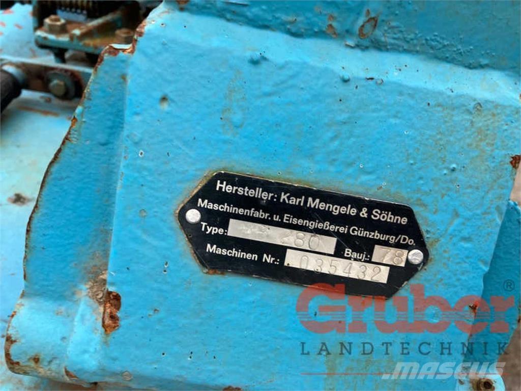 Mengele MB 280 Forrageiras auto-propulsionadas