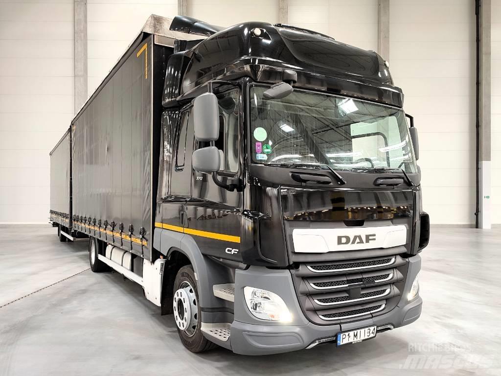 DAF CF 370 FA Camiões caixa cortinas laterais