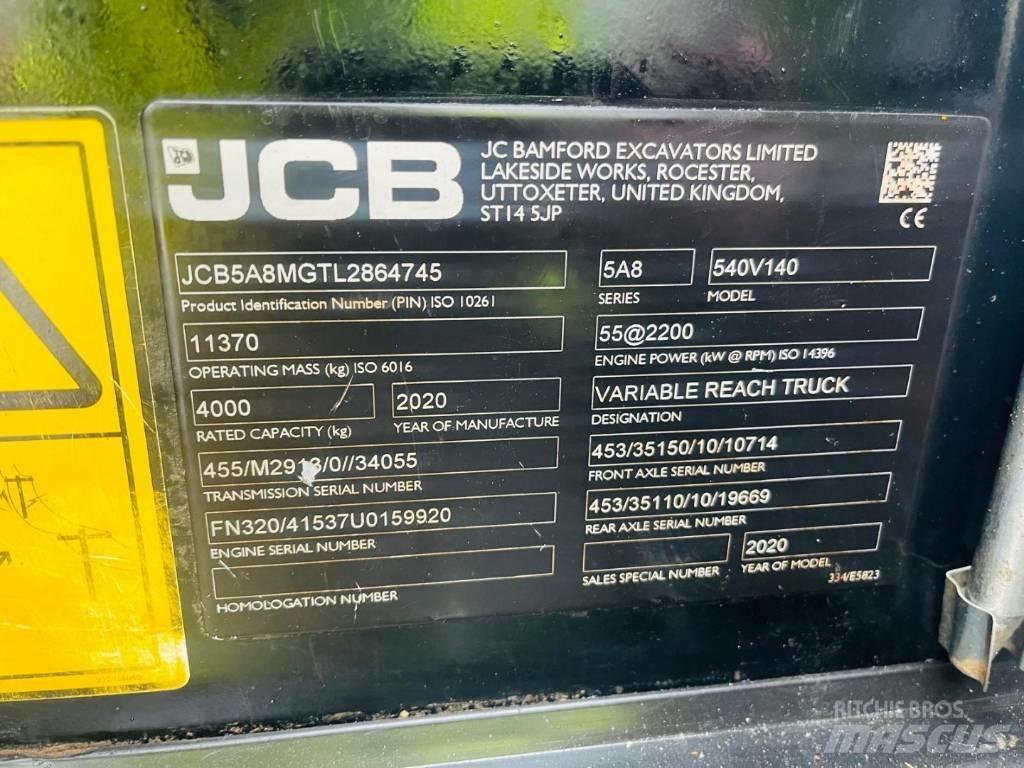 JCB 540-140 Manipuladores telescópicos