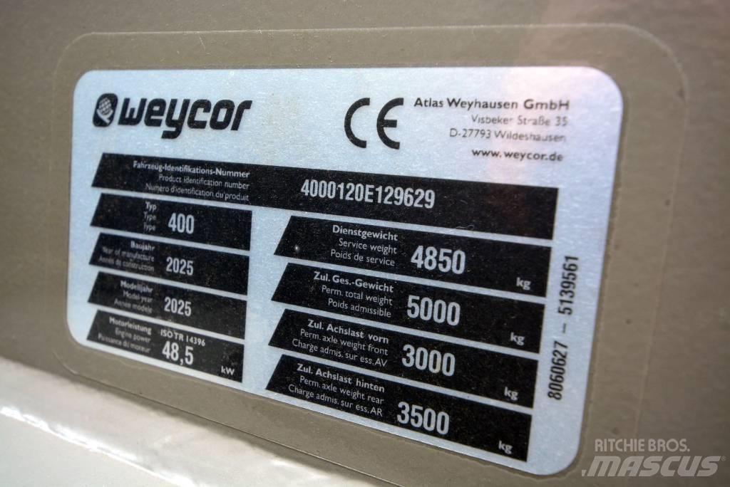 Weycor (Atlas) AR 400 Pás carregadoras de rodas