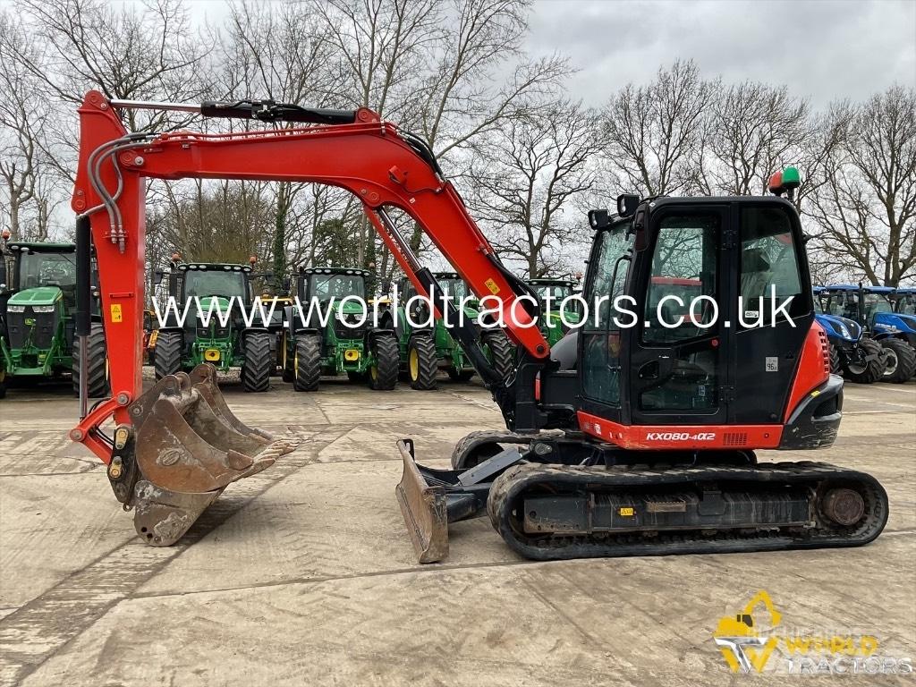 Kubota KX 080-4 Escavadoras Midi 7t - 12t