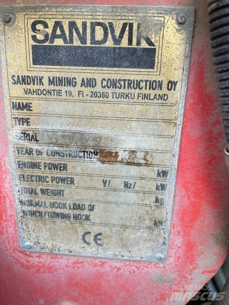 Sandvik LH 410 Carregadoras subterrâneas