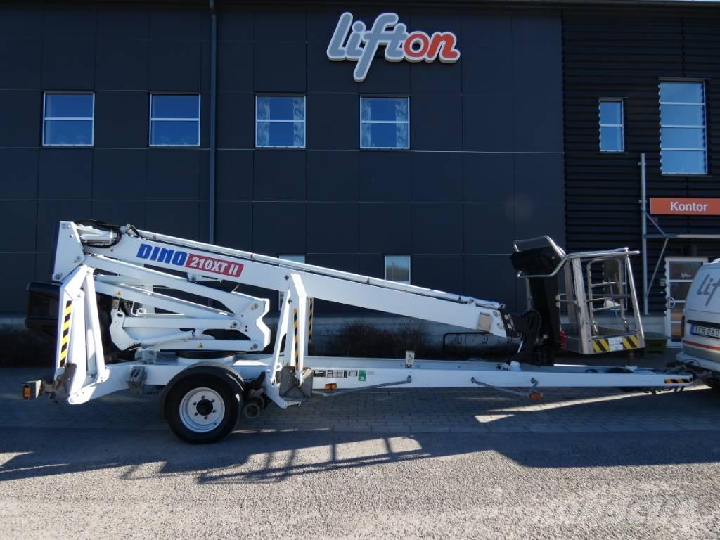 Dino 210 XT Skylift Plataformas aéreas montadas em atrelados