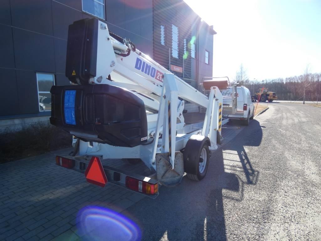Dino 210 XT Skylift Plataformas aéreas montadas em atrelados