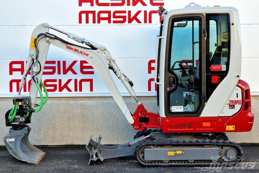 Takeuchi TB 320 Mini Escavadoras <7t
