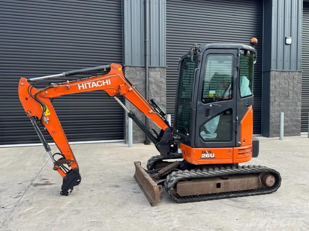 Hitachi ZX 26 U-6 cr Mini Escavadoras <7t