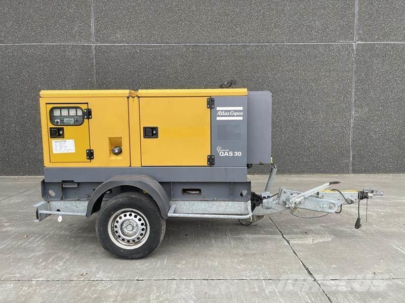 Atlas Copco QAS 30 Geradores Diesel