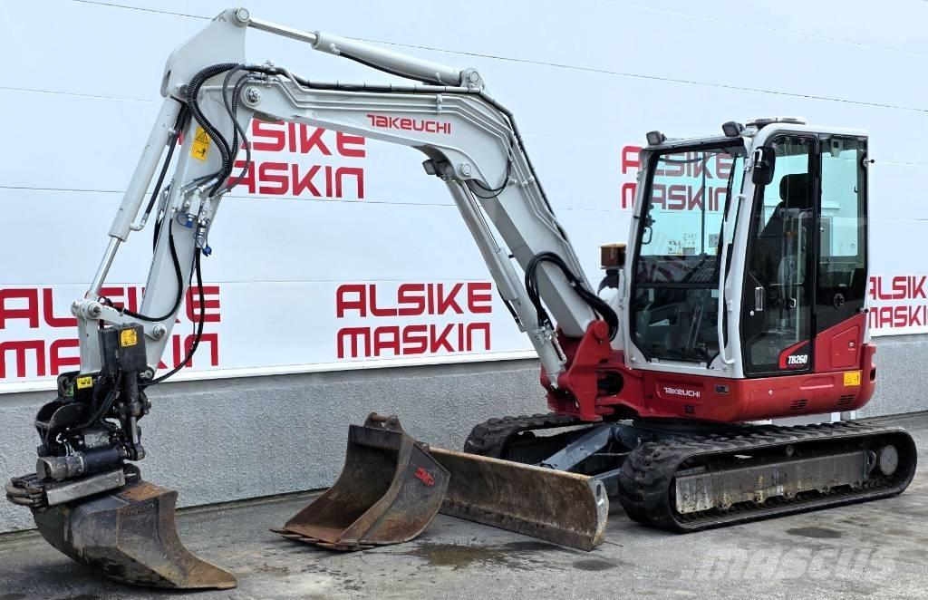 Takeuchi TB 260 Mini Escavadoras <7t
