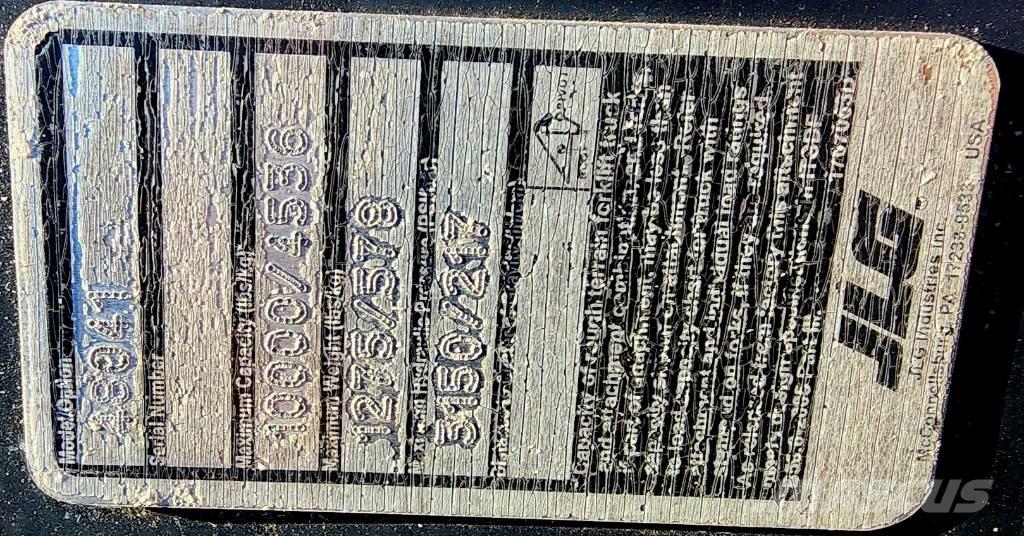 JLG Fork-Side Tilt Forquilhas