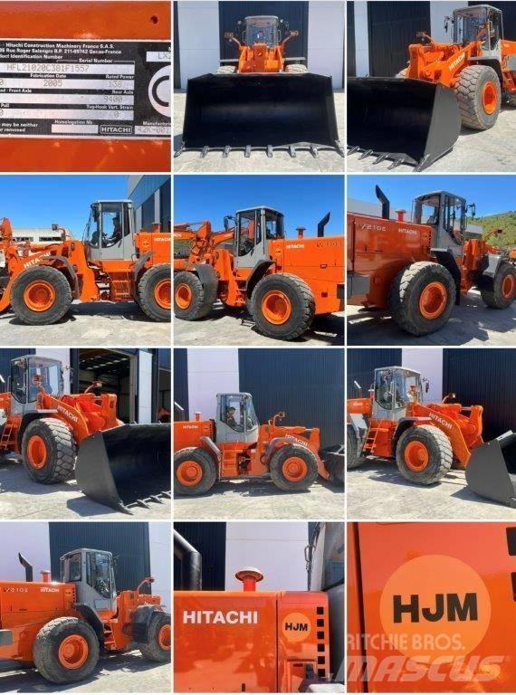 Hitachi LX 210 E Pás carregadoras de rodas