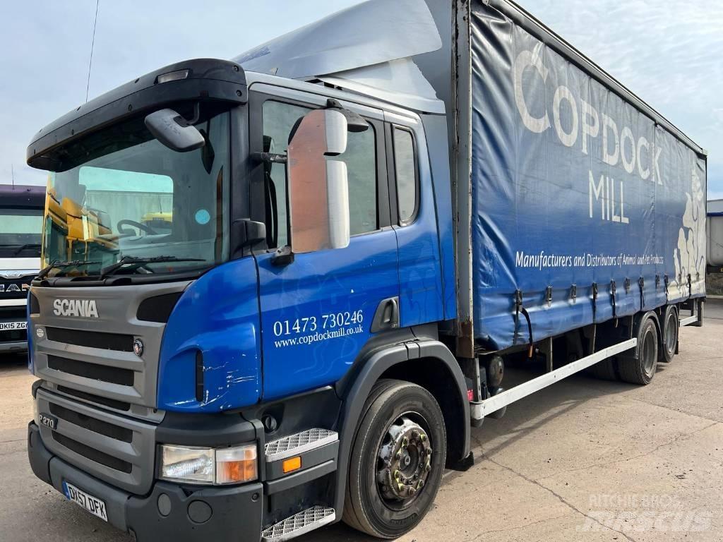 Scania P 270 Camiões caixa cortinas laterais