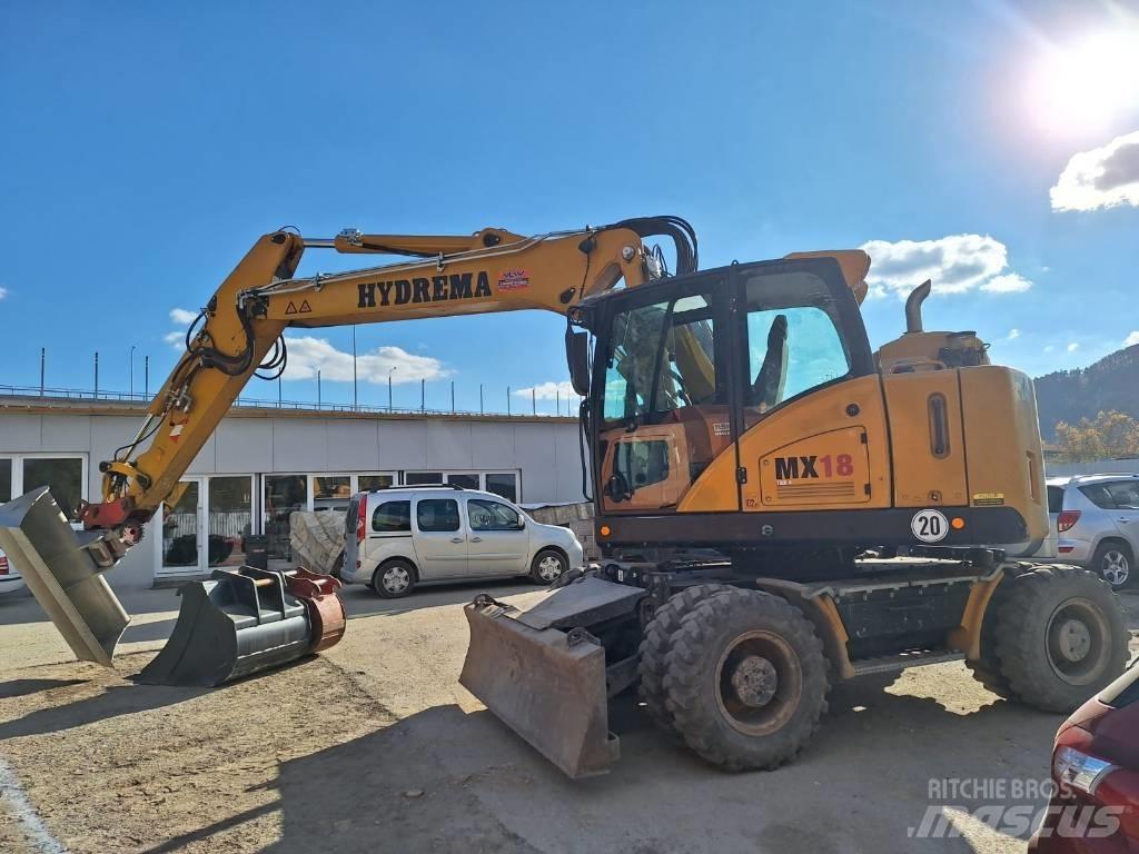 Hydrema MX 18 Escavadoras de rodas