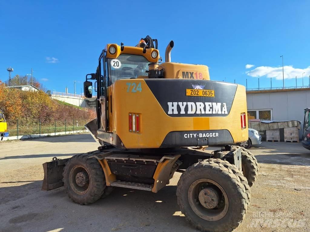 Hydrema MX 18 Escavadoras de rodas