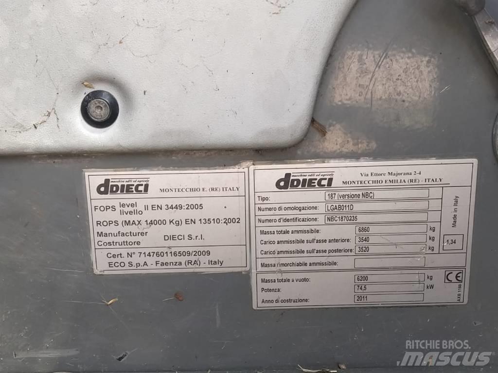 Dieci Dedalus 28.7 Manipuladores telescópicos