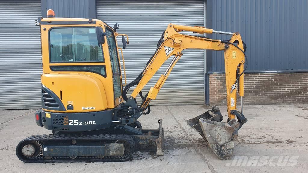 Hyundai R25Z-9 AK Mini Escavadoras <7t