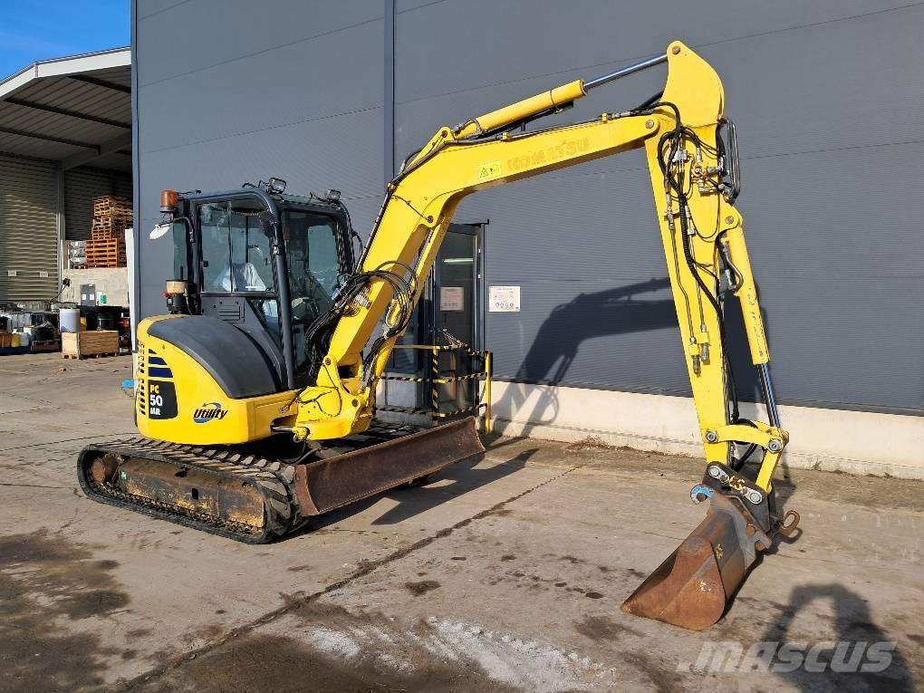 Komatsu PC50MR-2 Mini Escavadoras <7t