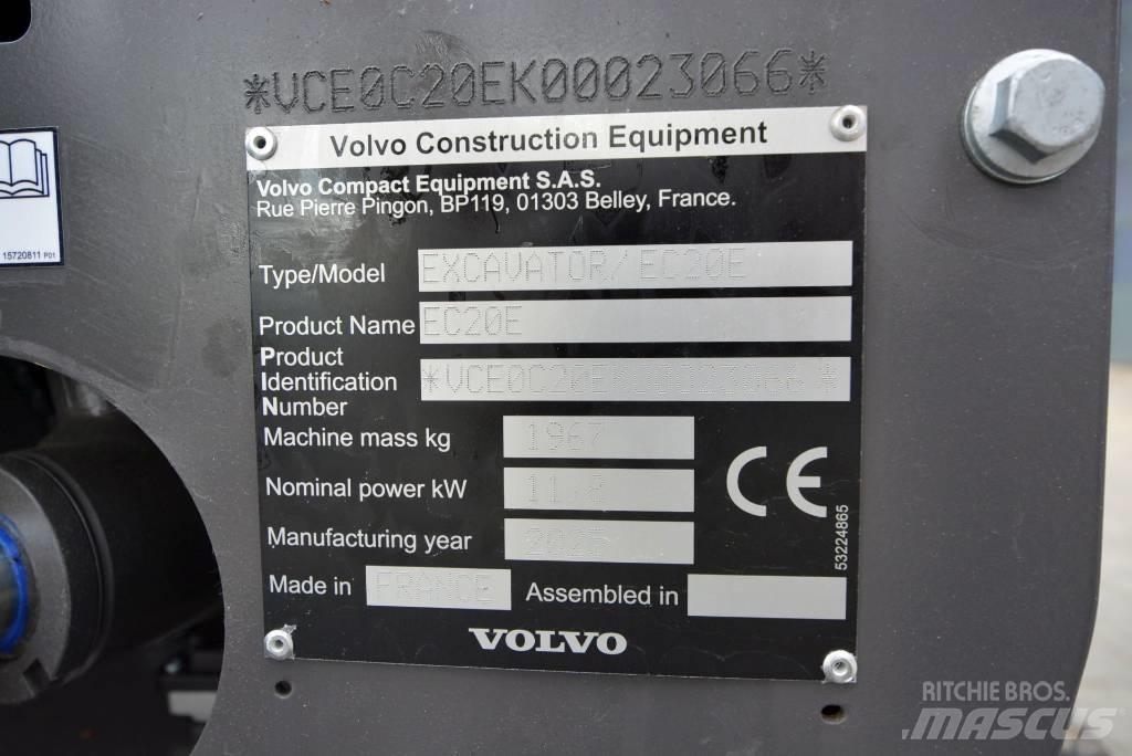 Volvo EC 20 E Mini Escavadoras <7t