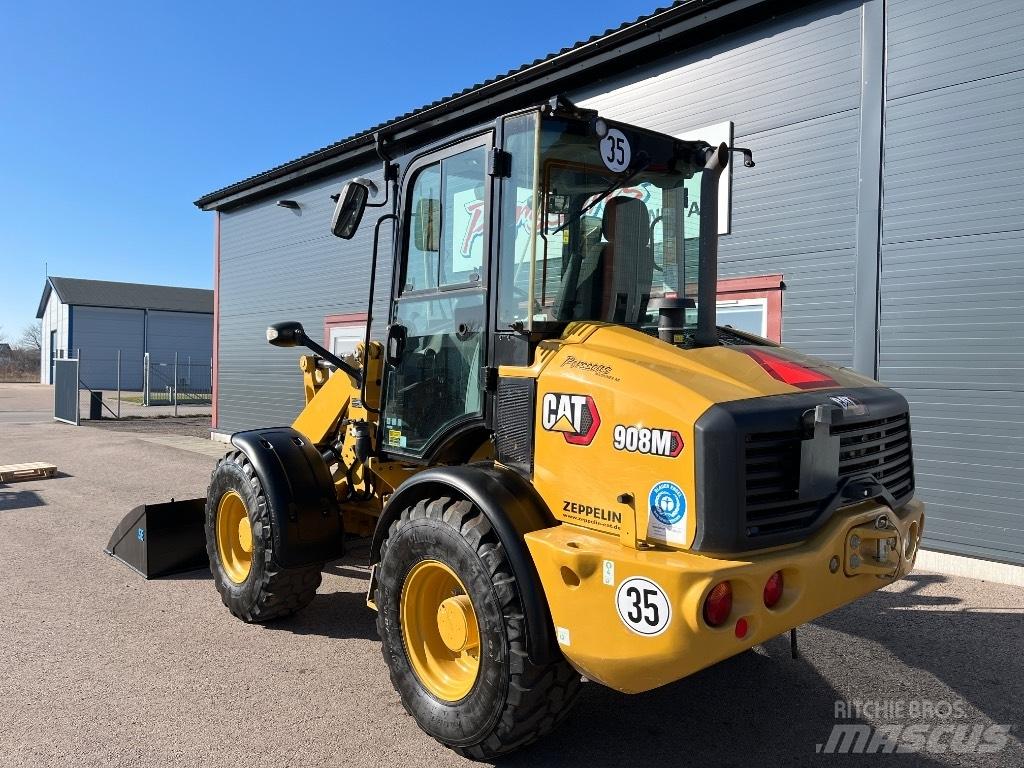 CAT 908M-22 1670Tim Pás carregadoras de rodas