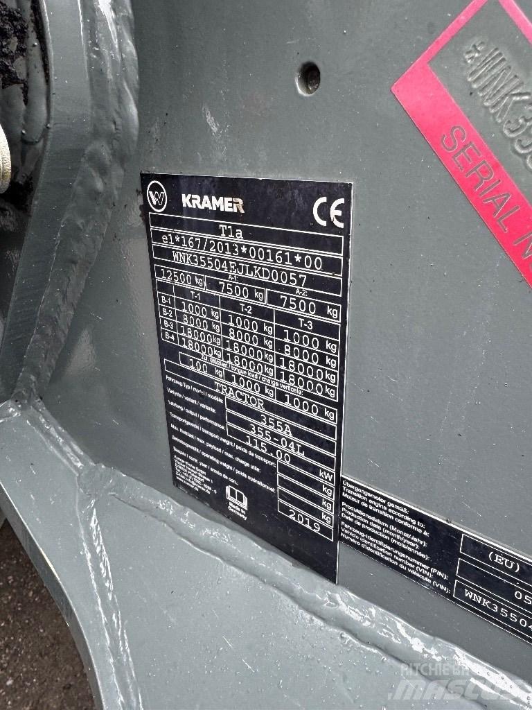 Kramer 8155 L Pás carregadoras de rodas