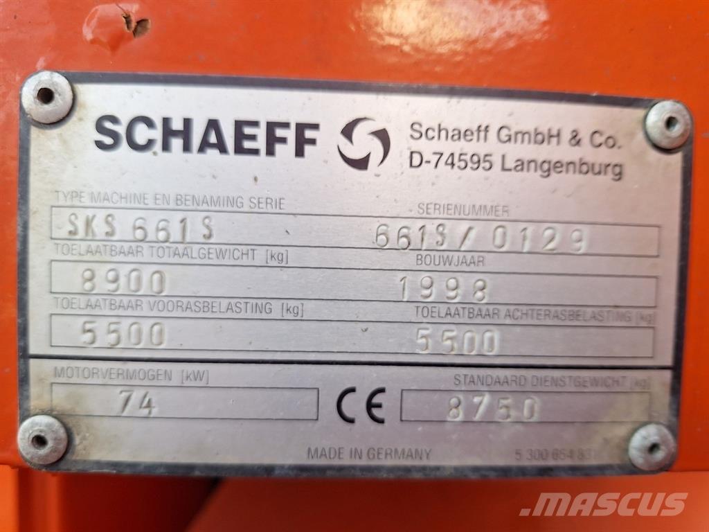 Schaeff SKS 661 Pás carregadoras de rodas