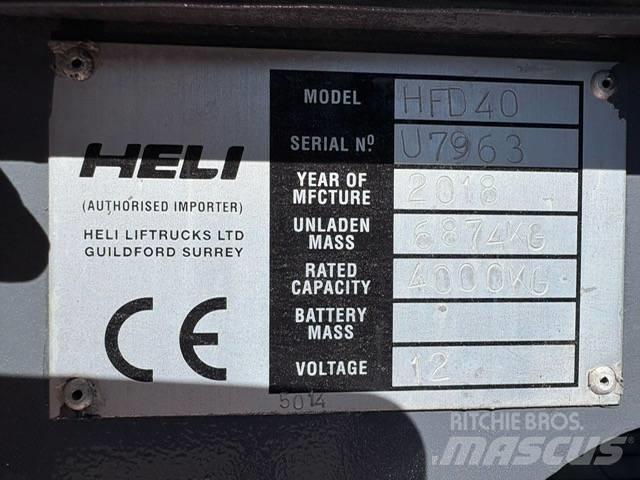 Heli HFD40 Empilhadores Diesel