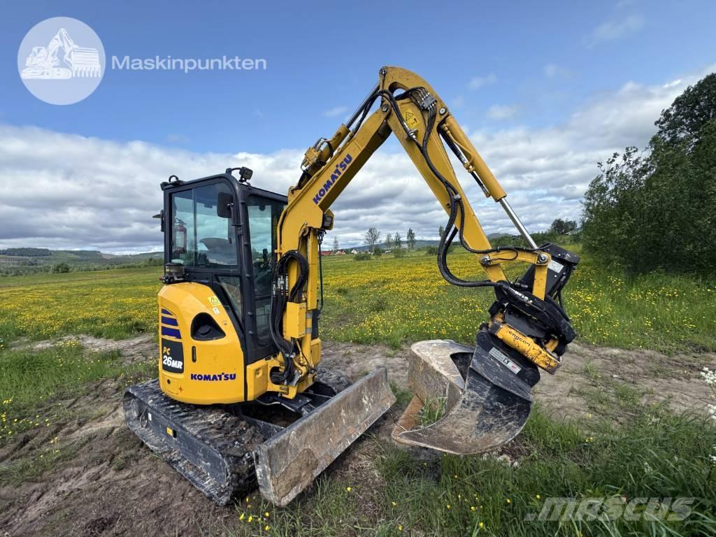 Komatsu PC 26 MR Mini Escavadoras <7t