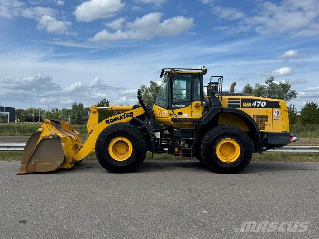 Komatsu WA470-8 Pás carregadoras de rodas