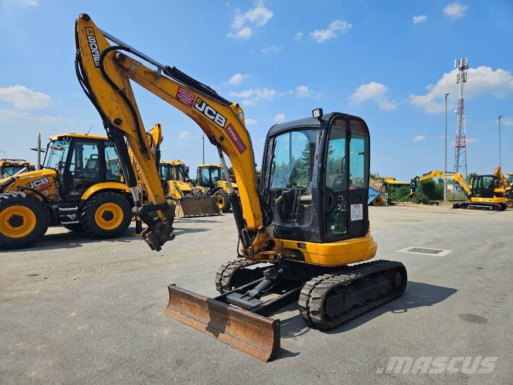 JCB 8035 ZTS + QH Mini Escavadoras <7t