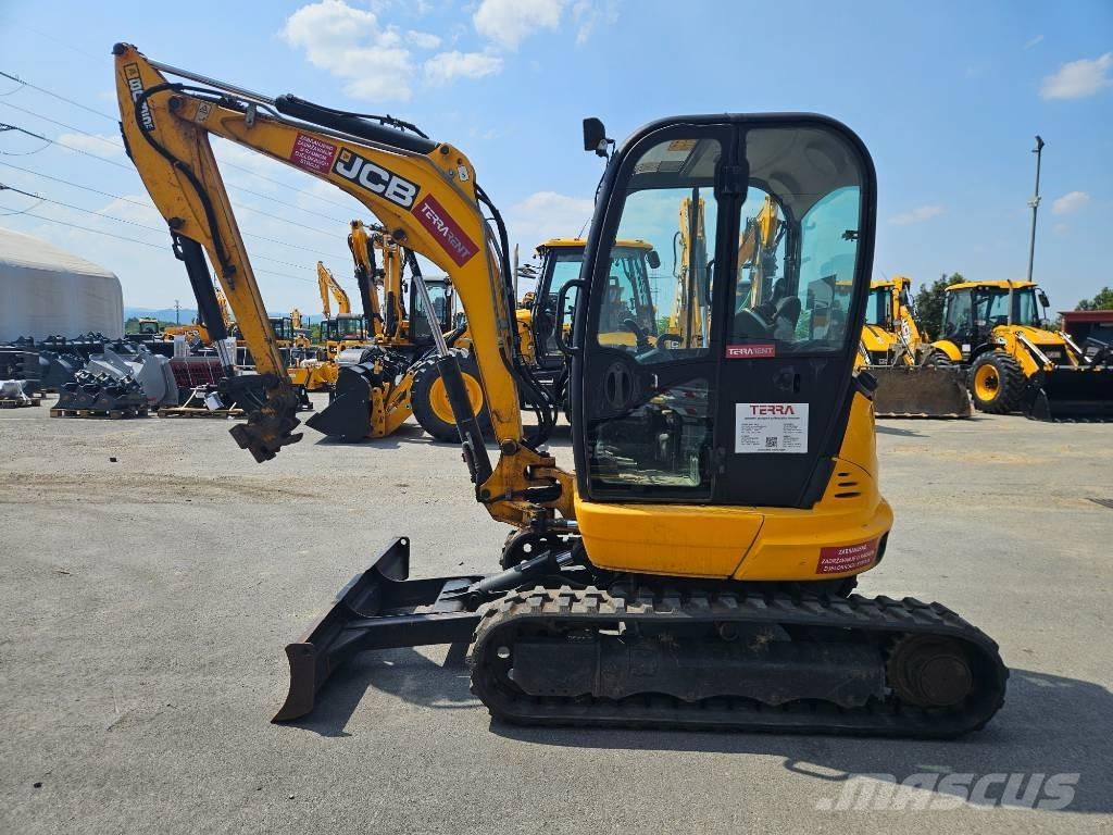 JCB 8035 ZTS + QH Mini Escavadoras <7t