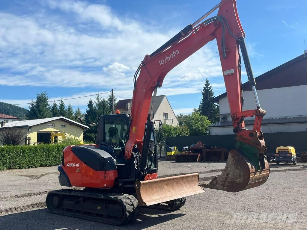 Kubota KX080 Escavadoras Midi 7t - 12t