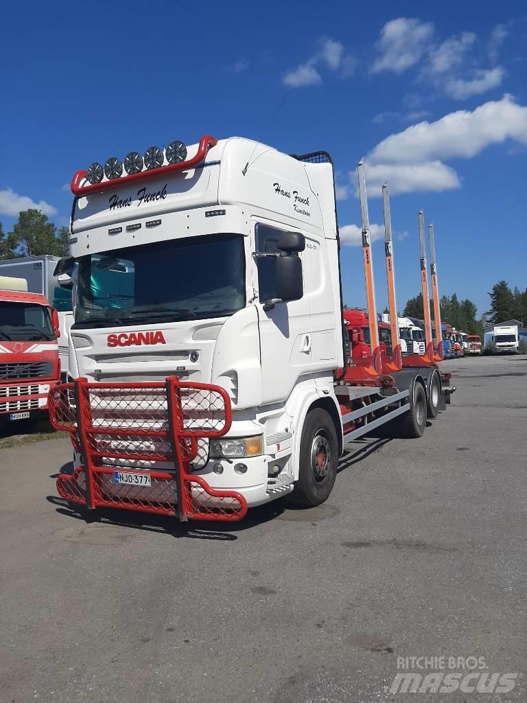 Scania R 560 Camiões de transporte de troncos