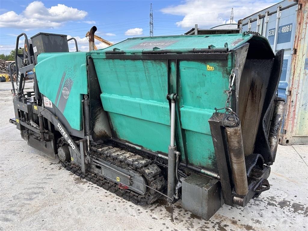 Vögele S800 Pavimentadoras de asfalto