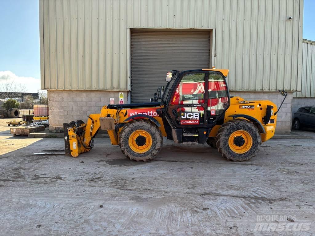 JCB 540-140 Hi Vis Manipuladores telescópicos