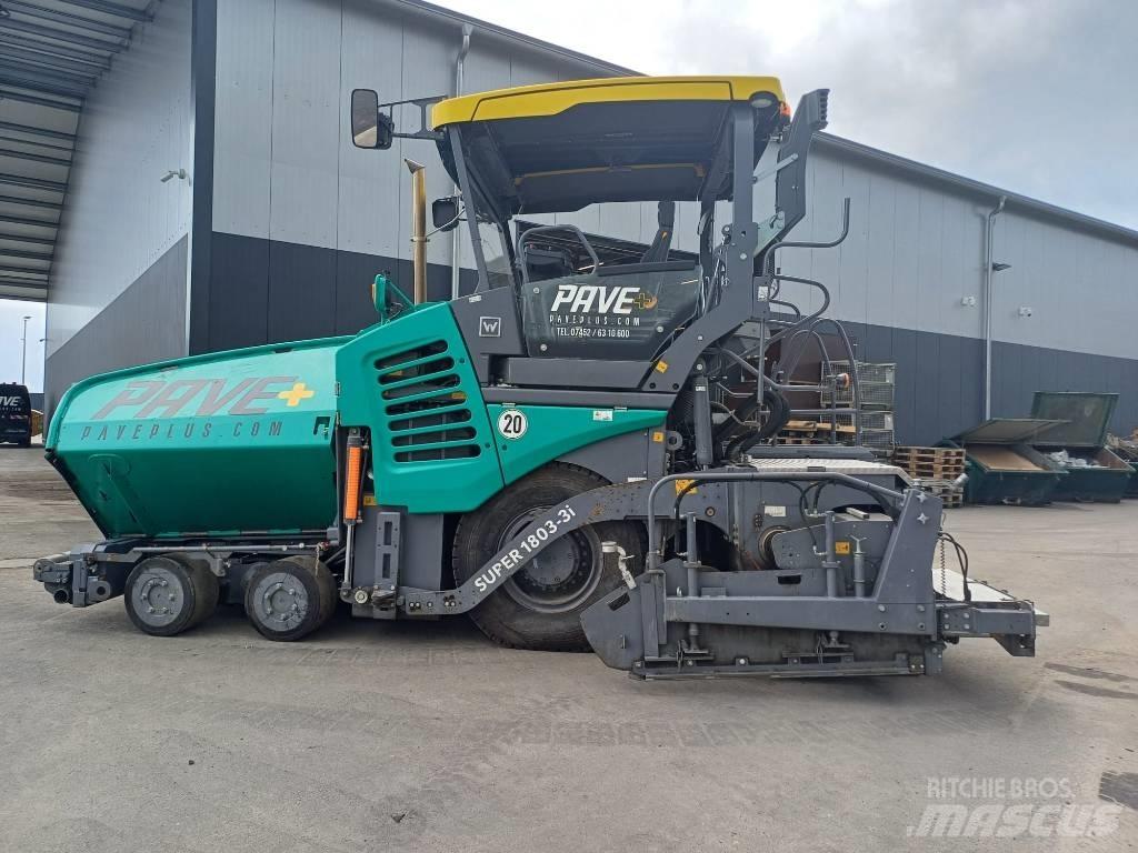 Vögele SUPER 1803-3i Pavimentadoras de asfalto