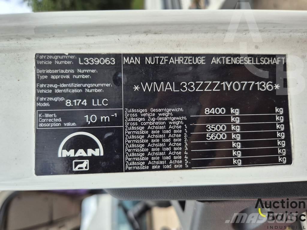 MAN 8.174 LLC Camiões de Reciclagem