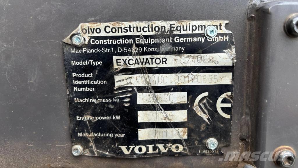 Volvo EC 240 C L Escavadoras de rastos