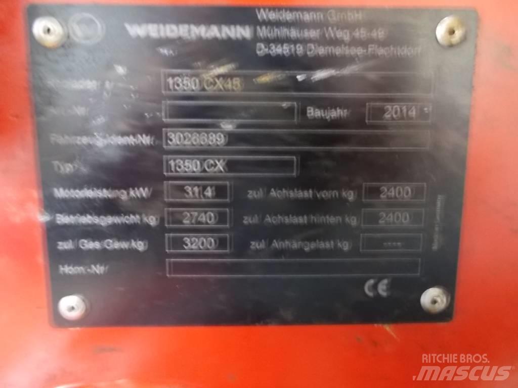 Weidemann 1350CX45 Mini carregadoras