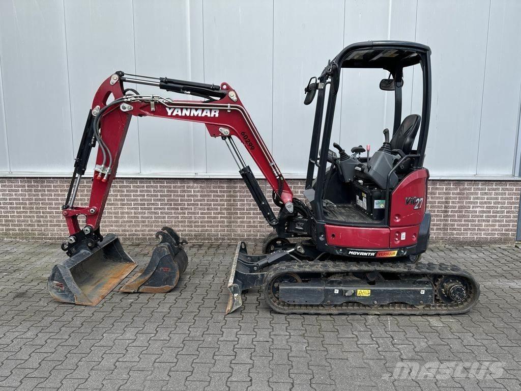 Yanmar VIO27 Mini Escavadoras <7t