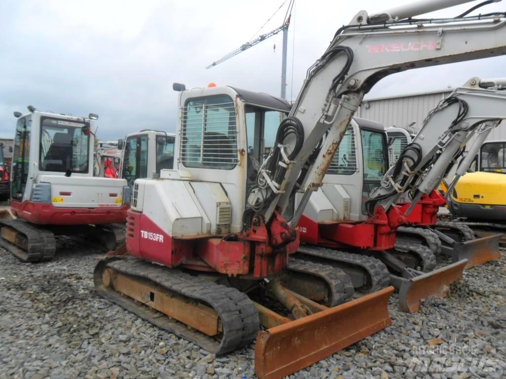 Takeuchi TB153FR Mini Escavadoras <7t