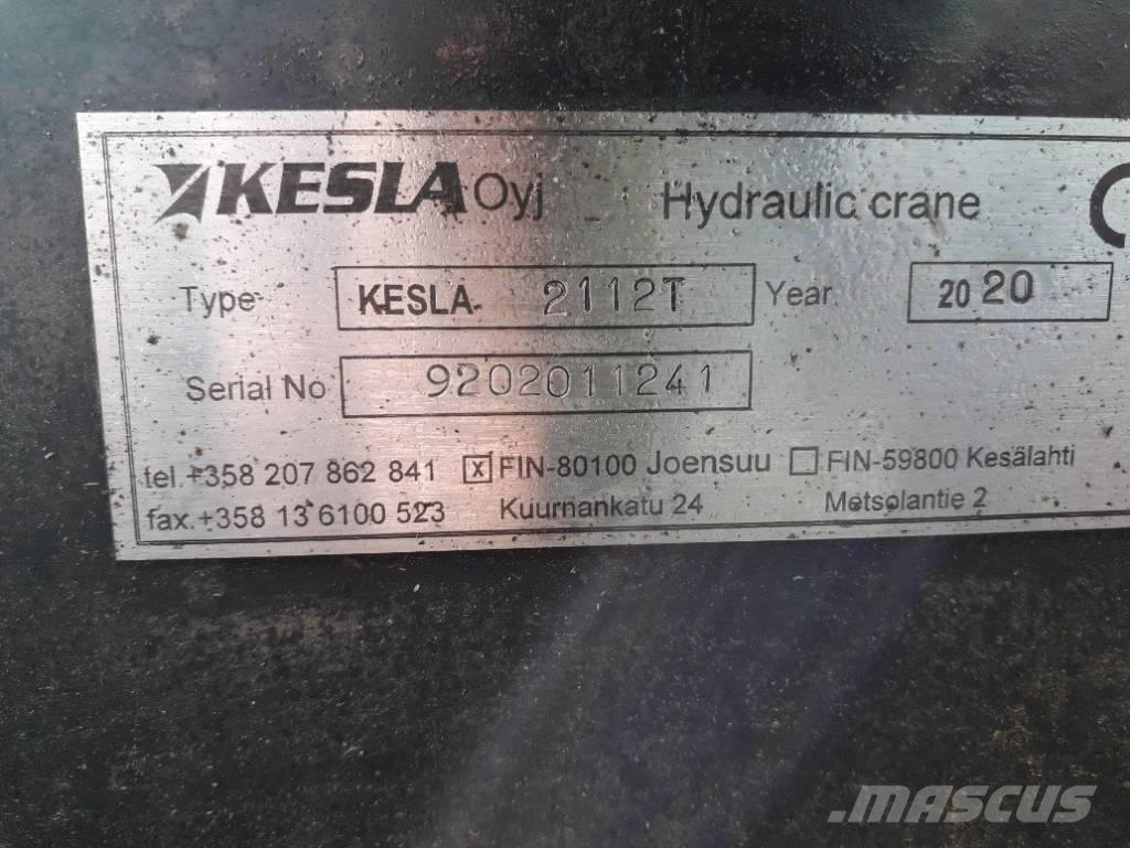 Kesla 2112T Gruas para troncos