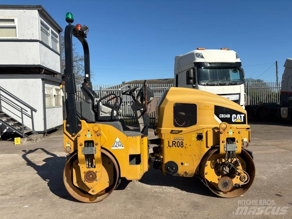 CAT CB 34 B Cilindros Compactadores tandem