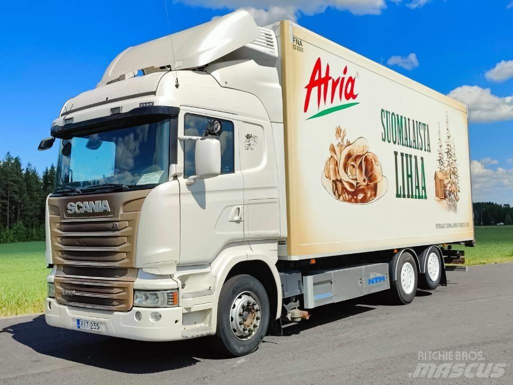 Scania R 490 Camiões de caixa fechada