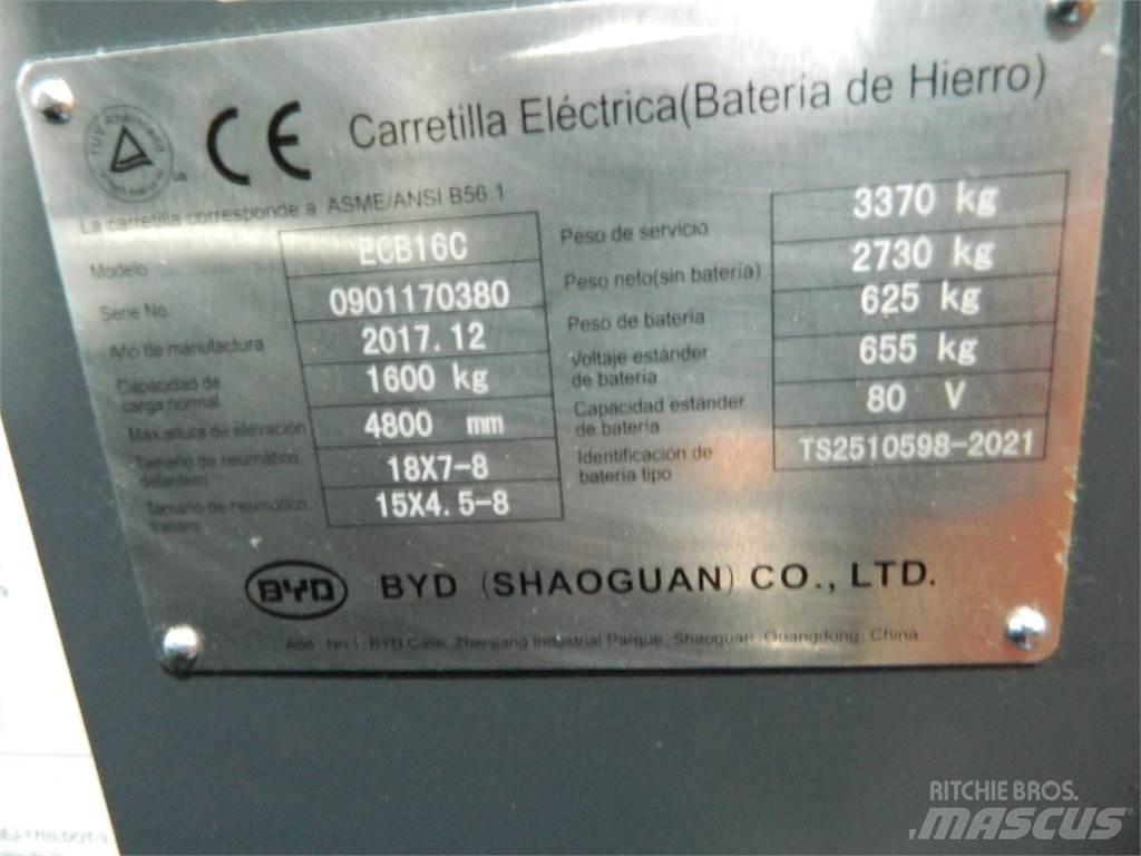  ECB16C Empilhadores eléctricos