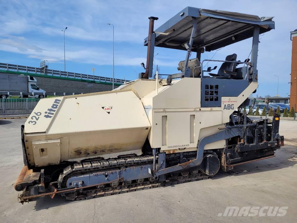 ABG Titan 326 Pavimentadoras de asfalto